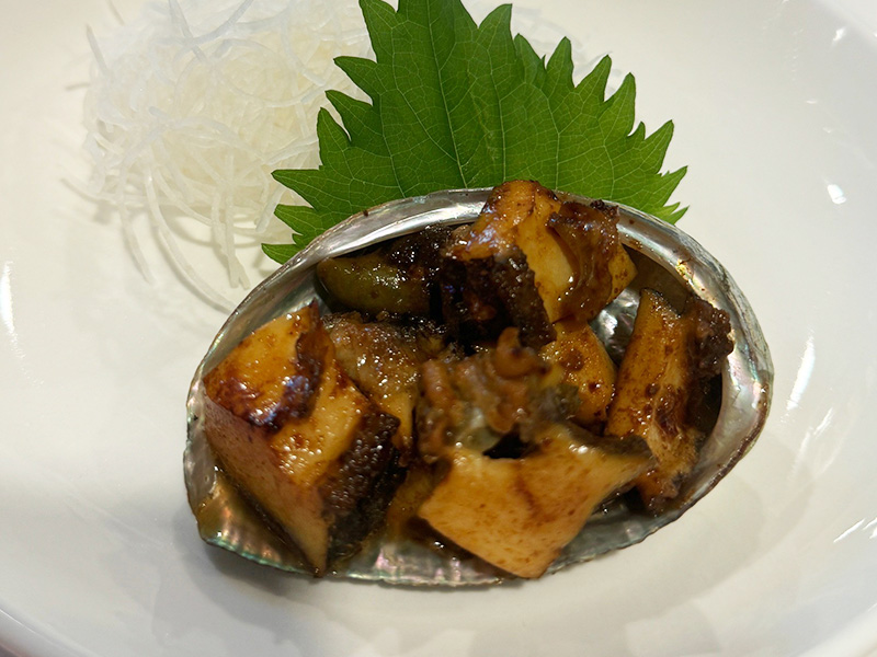 アワビバター焼き