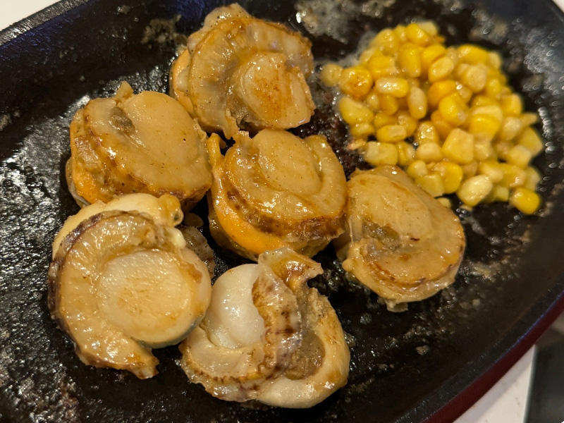 ホタテバター焼き